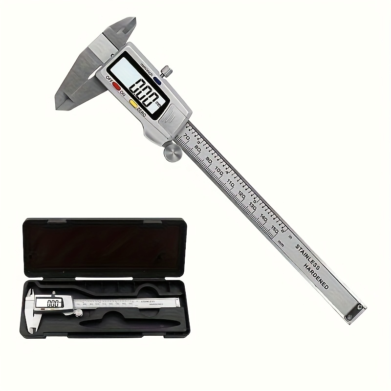 Digital Caliper 150Mm Stainless Steel - Herramienta de Medición de 150/200 mm,
