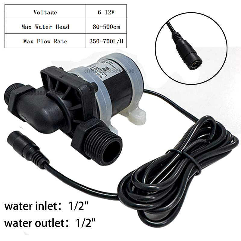 Mini bomba de agua sin escobil - Mini Peristaltic Pump 12V reseña y precio