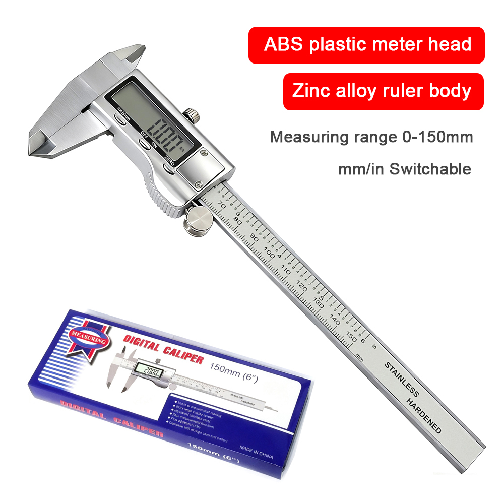 Calibrador Digital de Aleación - Digital Caliper 150Mm Stainless Steel reseña y precio