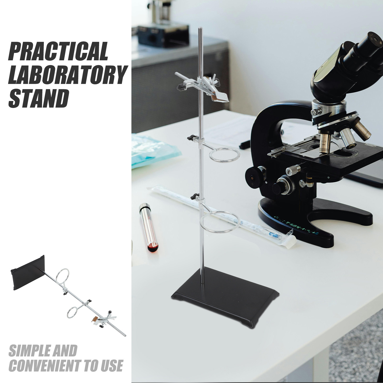 Soporte de laboratorio de hier - Lab Equipment reseña y precio