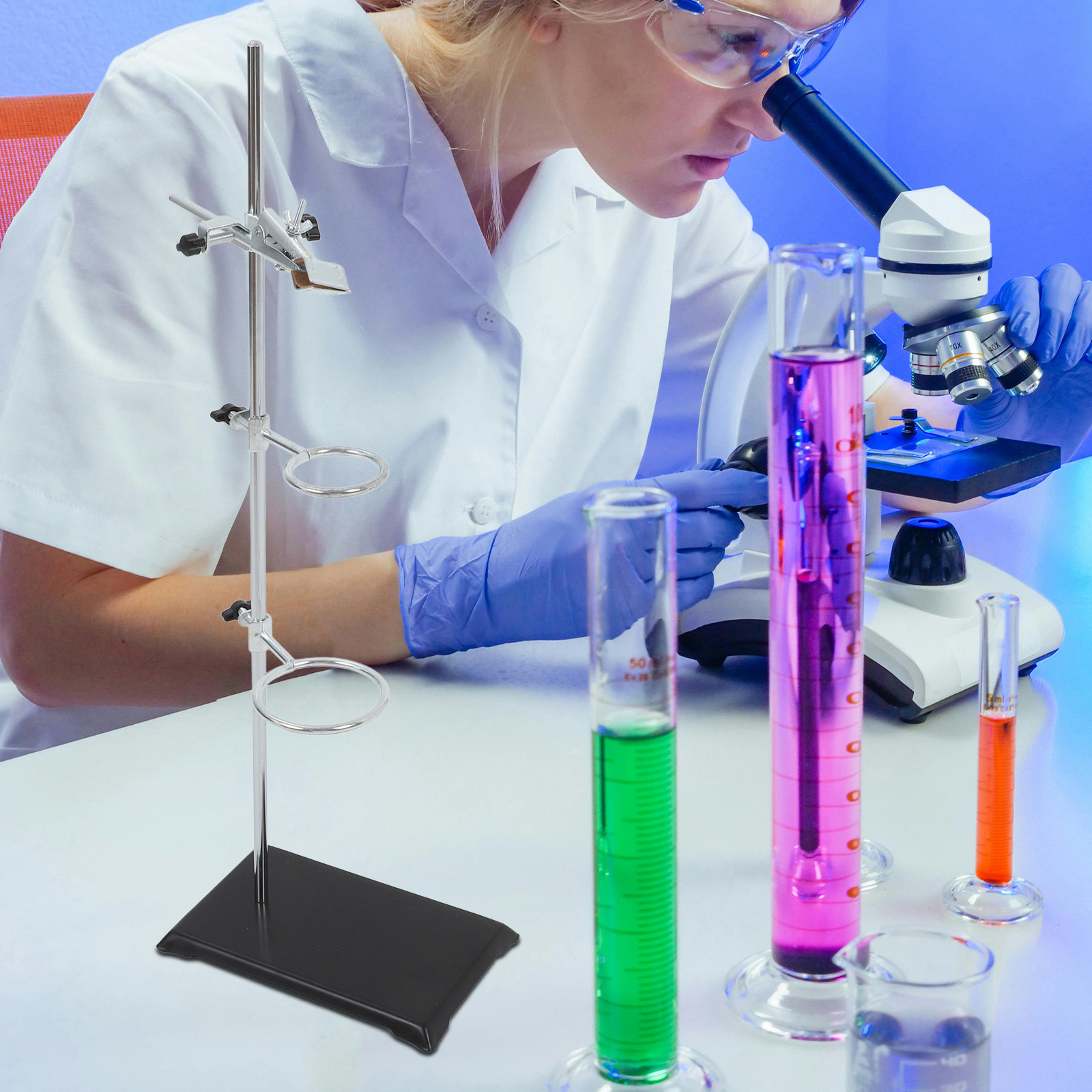 Soporte de laboratorio de hier - Lab Equipment reseña y precio