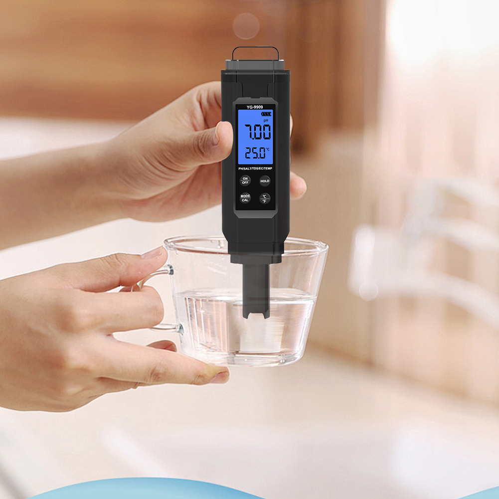 Lápiz digital 5 en 1 para medi - Ph Meter Digital Water Tester reseña y precio